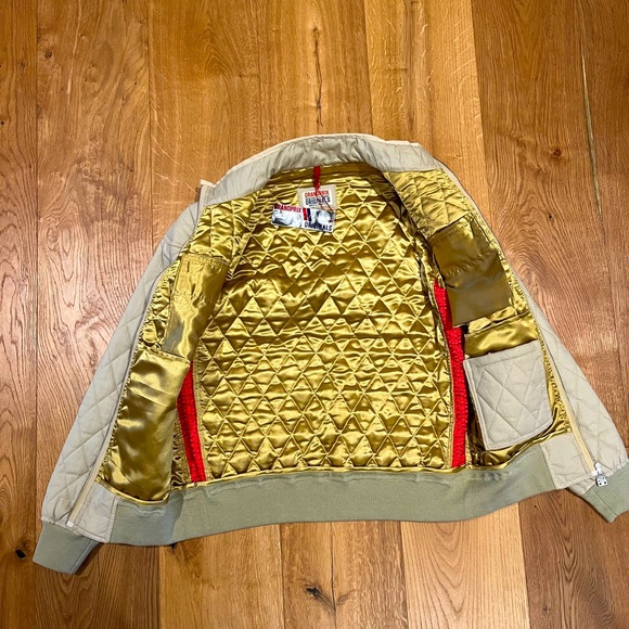 Vintage looking Bomber jkt with “ sponsor badges “ - Picture 6 of 16